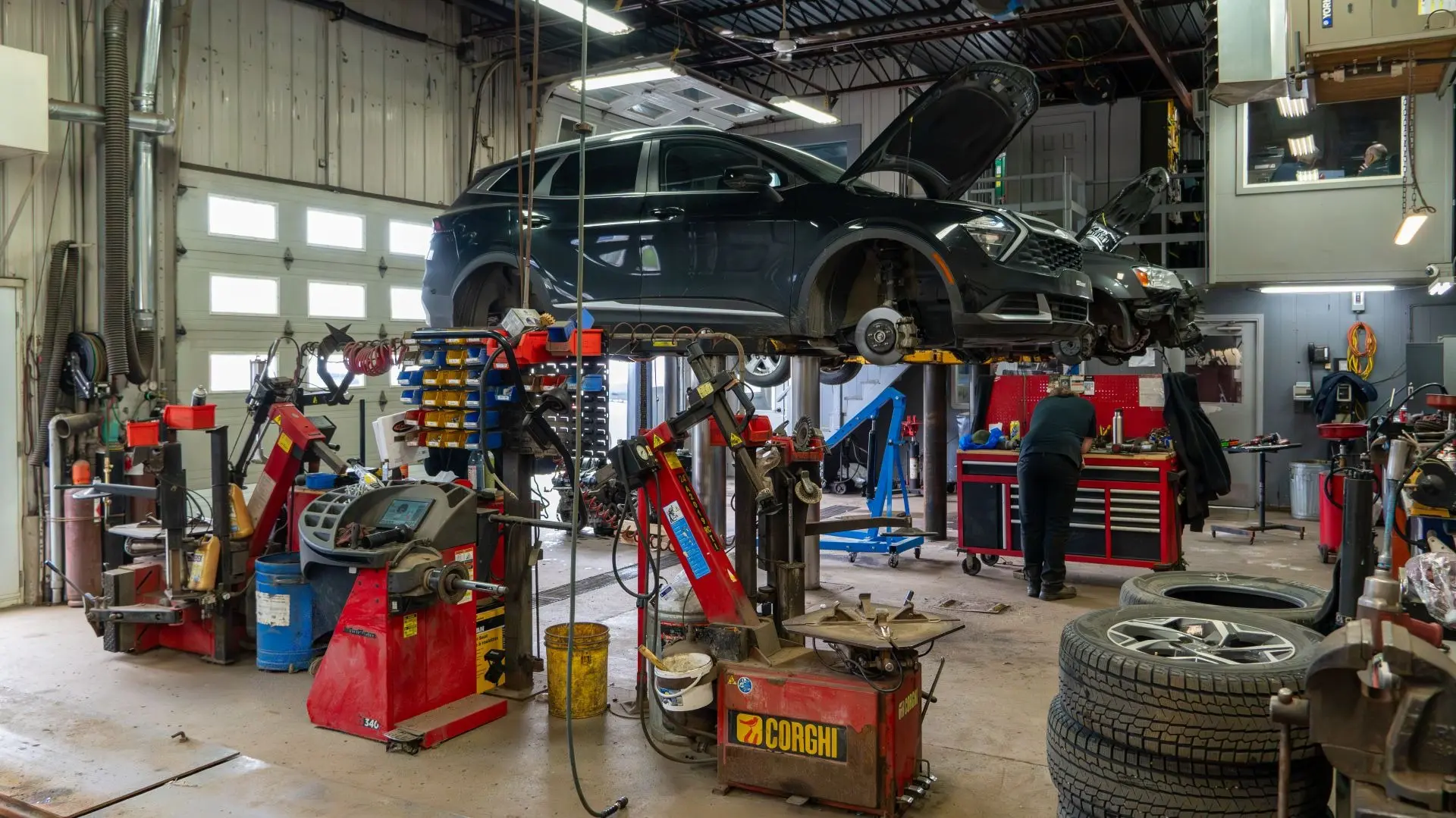 Intérieur Garage A et R Gagnon
